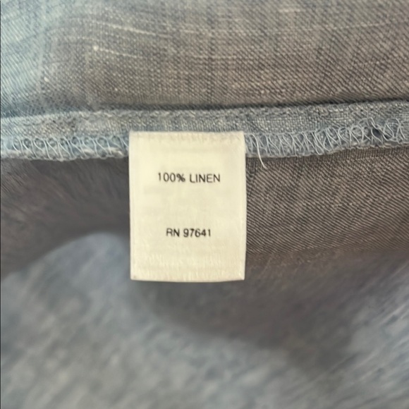 J. Jill Love Linen Button Down Shirt - Picture 6 of 8